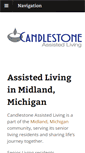 Mobile Screenshot of candlestoneassistedliving.com